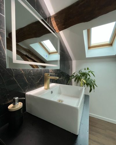 salle de bain privative chambre slave