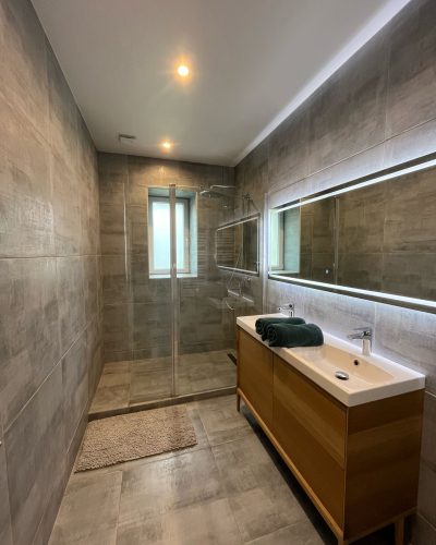 salle de bains du gite
